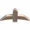 Ekena Millwork Bellingham Smooth Timber Gable Bracket, Douglas Fir, 36"W x 18"H x 3 1/2"D x 5 1/2"F, 12/12 Pitch GBW036X18X0406BEL00SDF - alternate 2